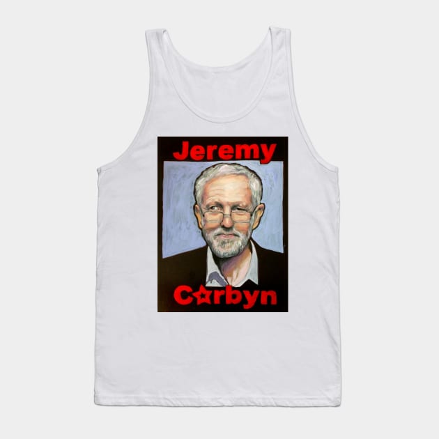 Jeremy Corbyn Tank Top by kathyarchbold